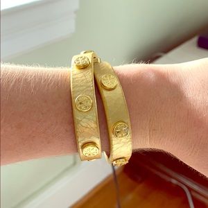 Tory Burch gold wrap bracelet